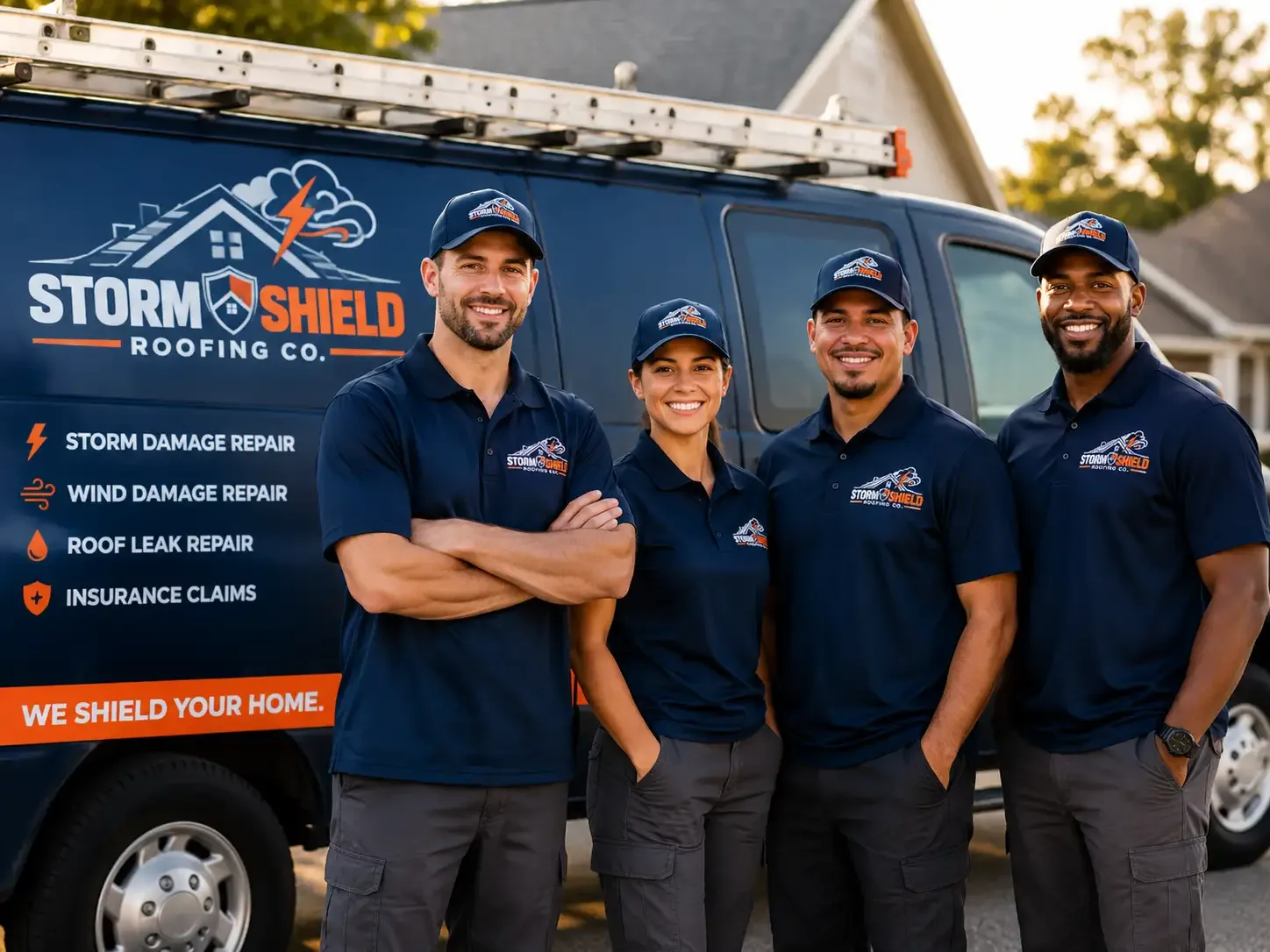 Storm Damage Roof Repair company in Fishers, NY